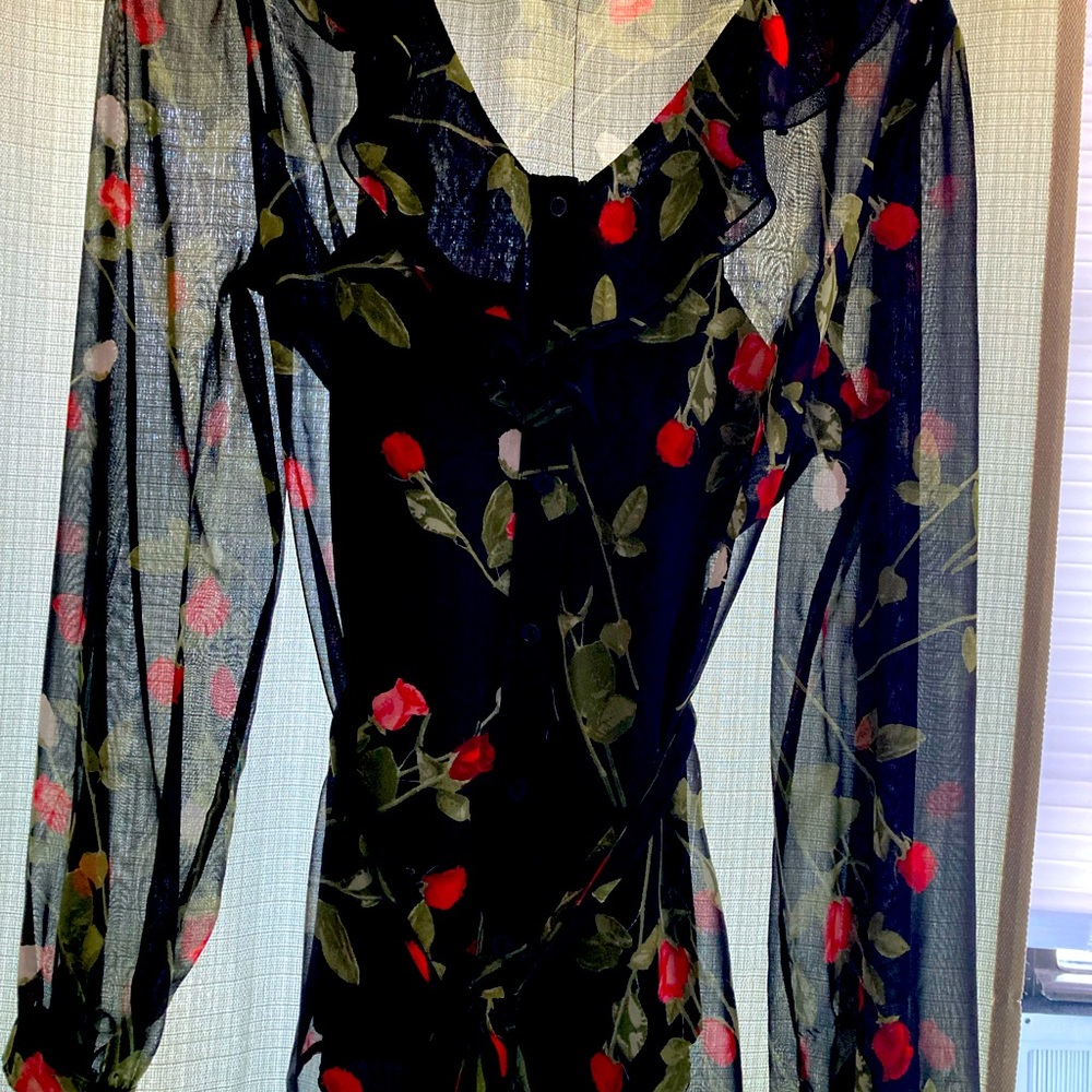 NWT Floral 2 Part Shirt - East 5th